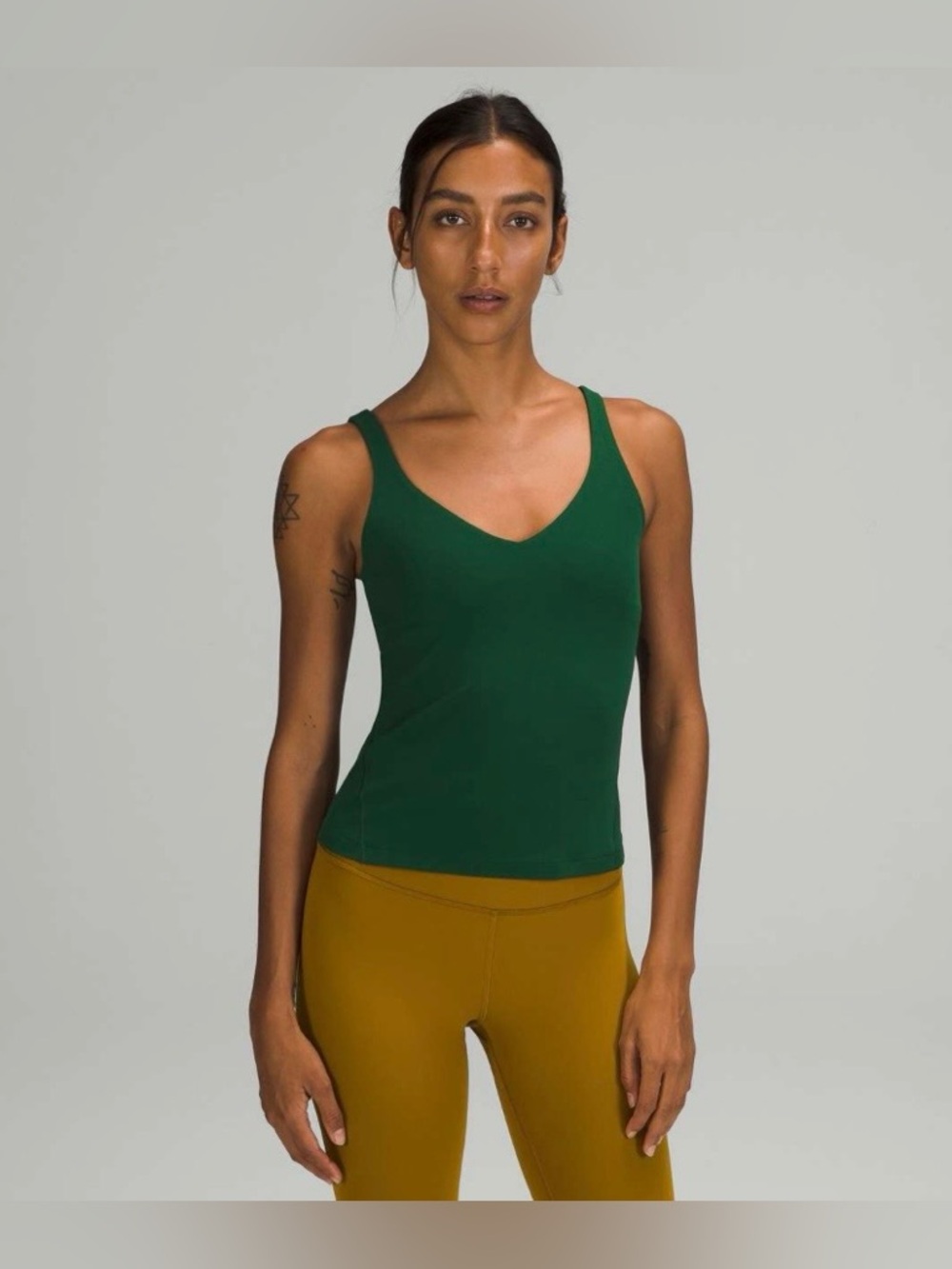 Lululemon Align Waist-Length Tank Top | Size: 10 | Everglade Green